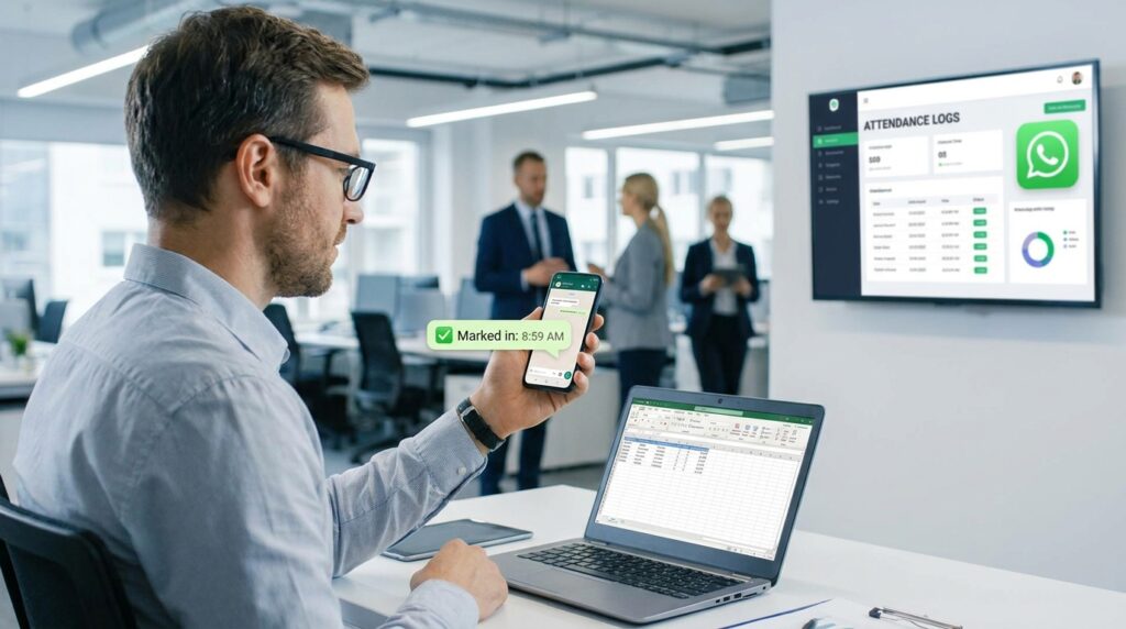 Control de asistencia por WhatsApp