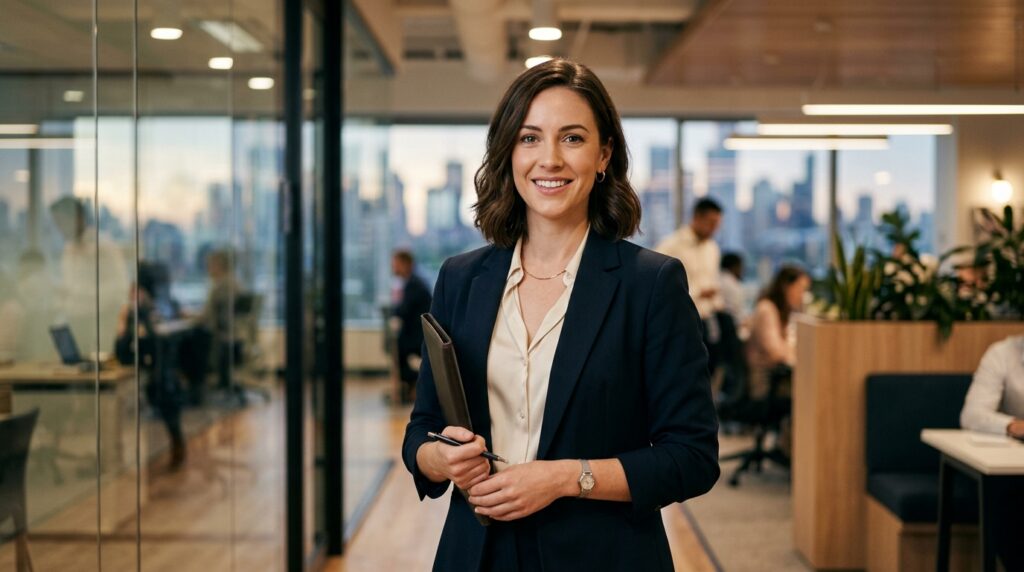 Profesional en oficina